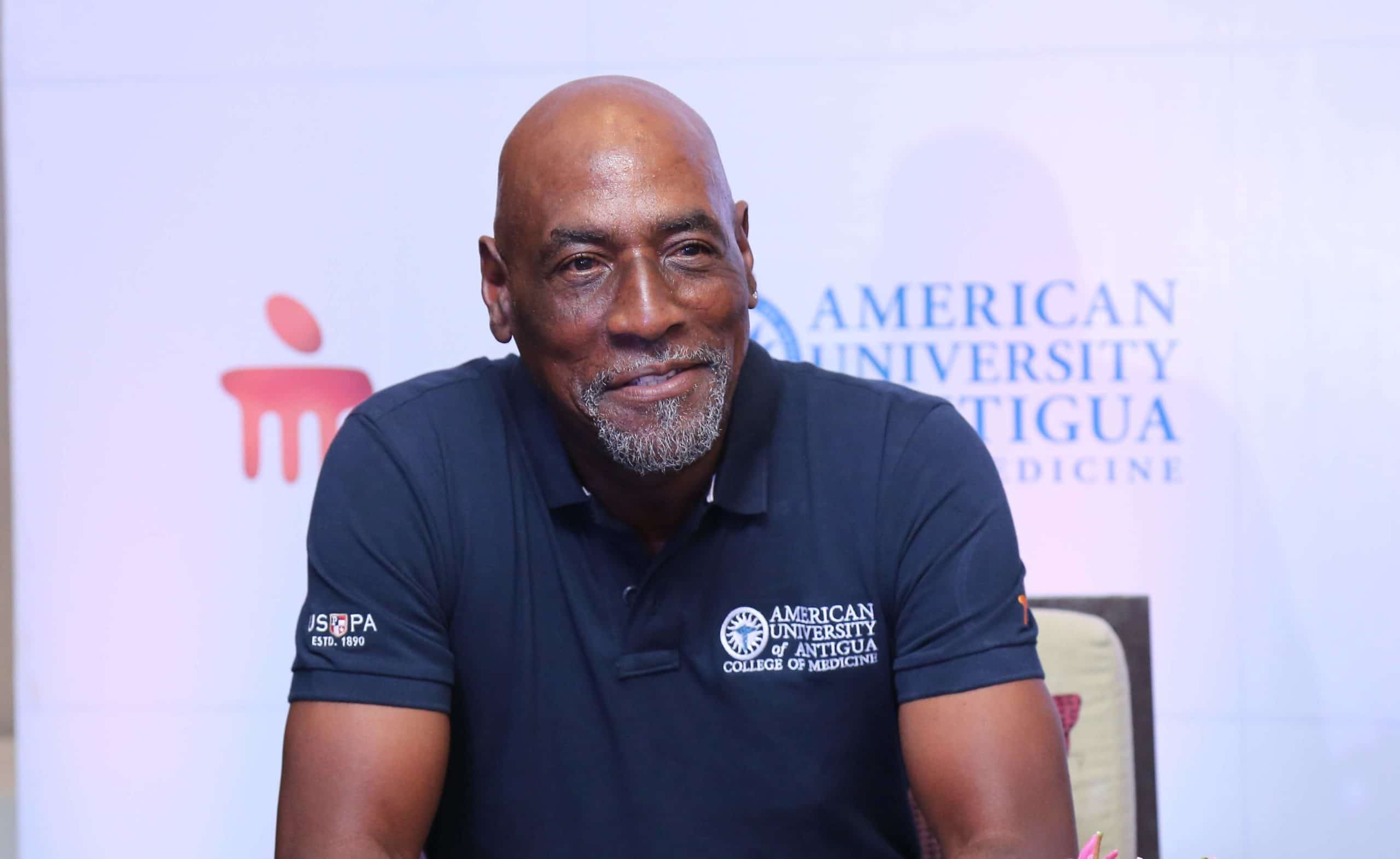 Sir Vivian Richards as the Brand Ambassador of the American University