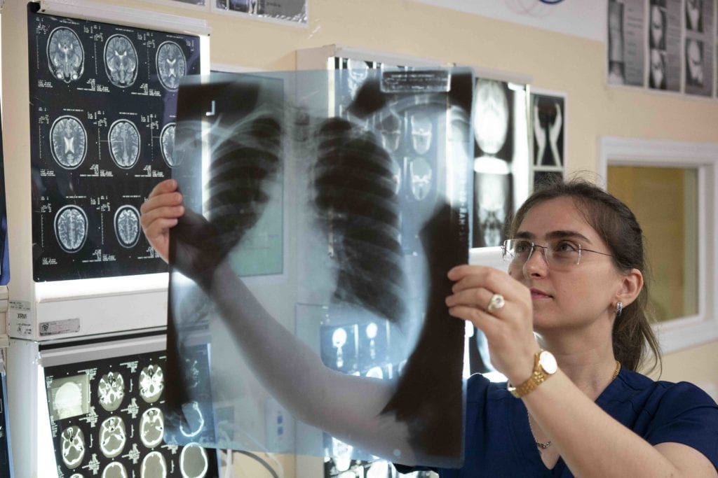 student in a caribbean medical school