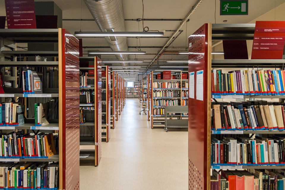 book shelves