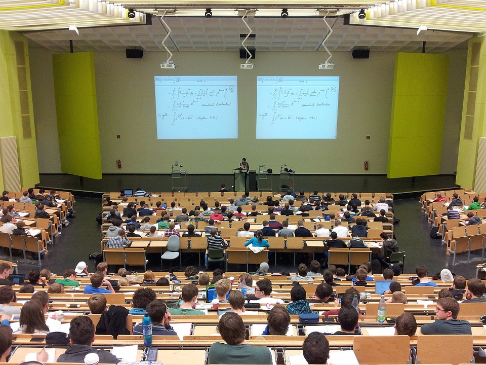 university lecture for medical students students